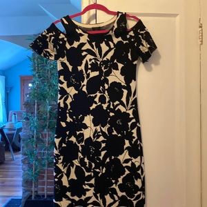 Ann Taylor cold shoulder Sweater Dress